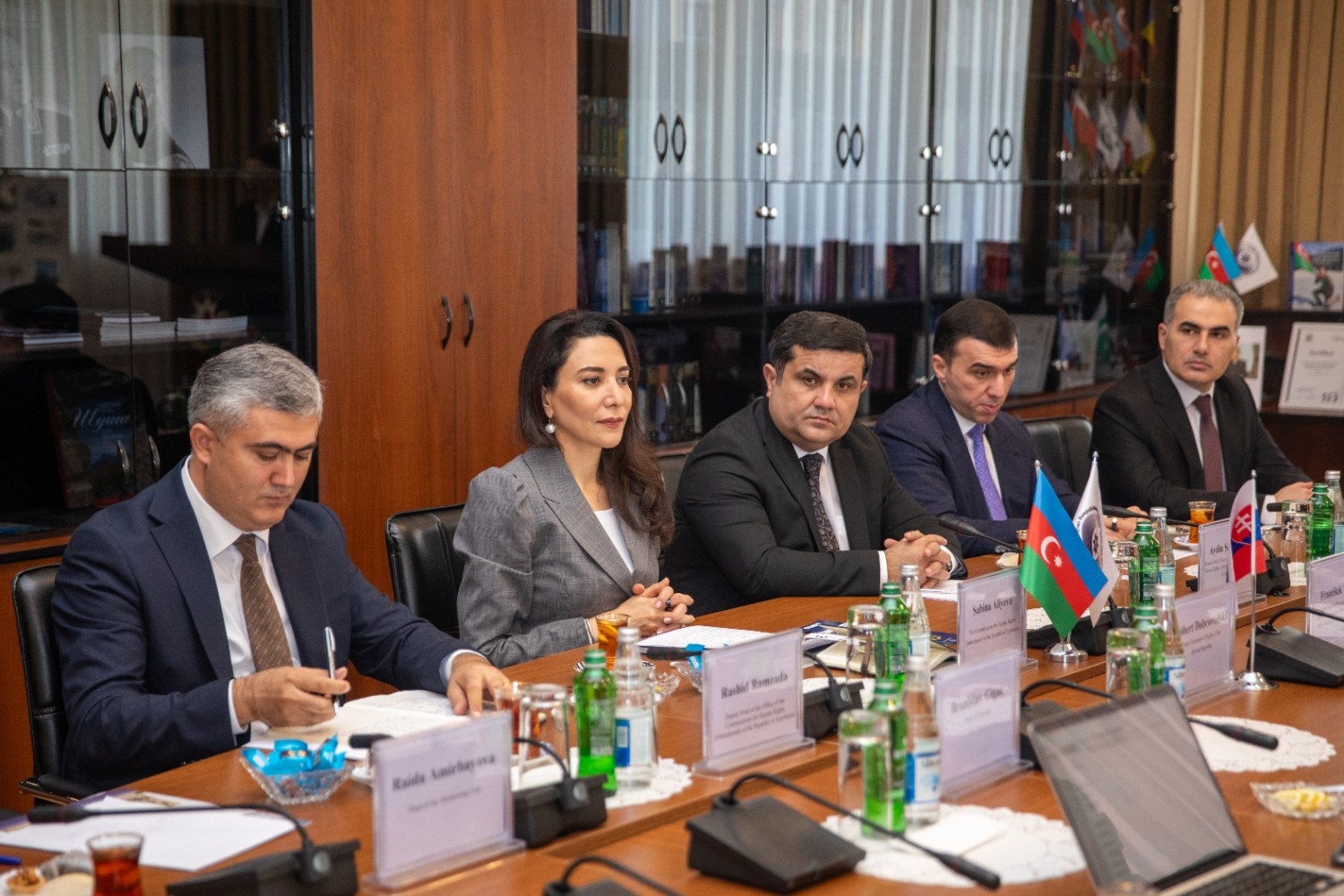 Ombudsman Səbinə Əliyevanın dəvəti ilə Slovakiya Ombudsmanı ölkəmizdə səfərdədir