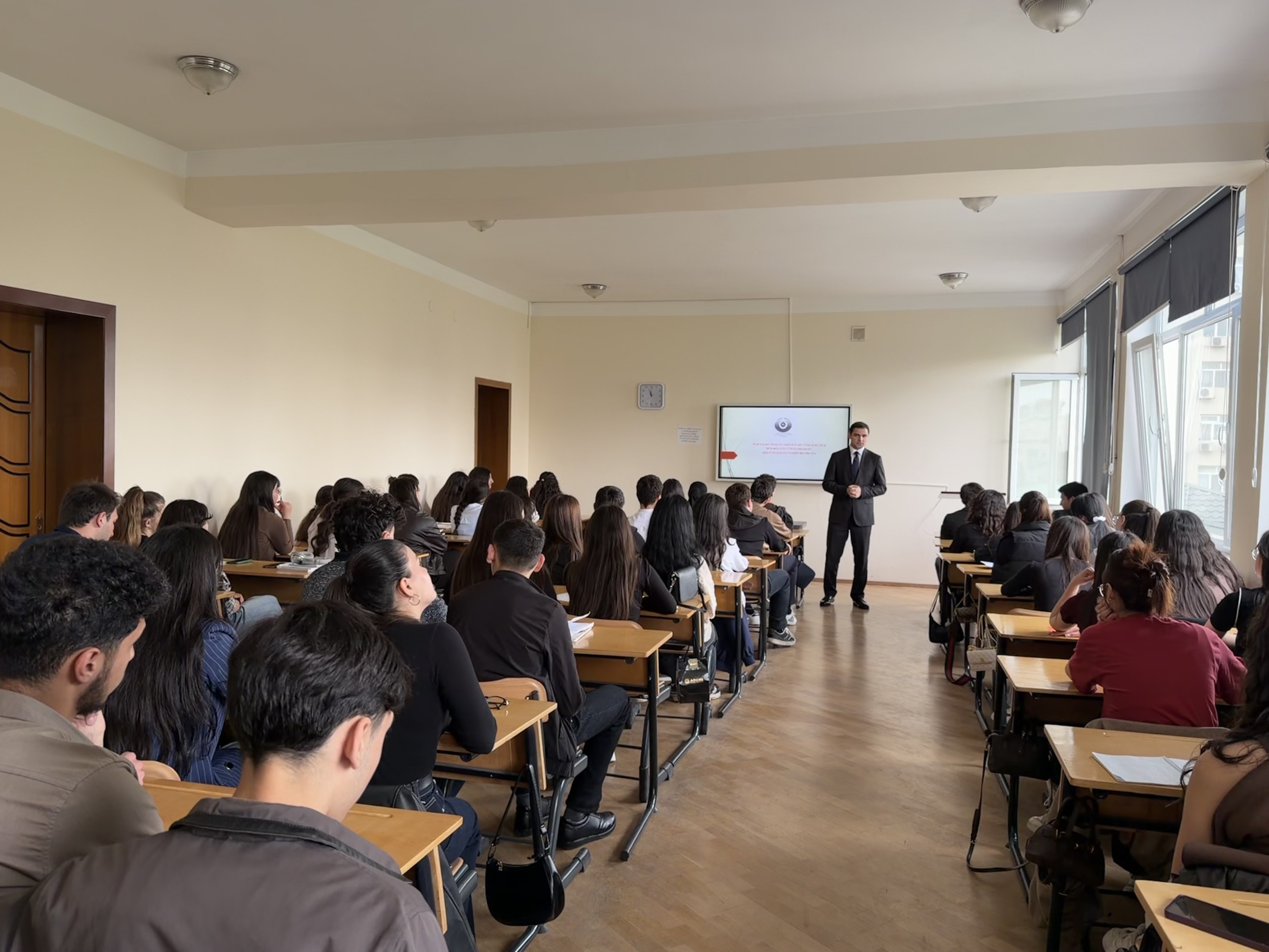 An event was held at Baku Business University on the role of the Ombudsman in the protection of children's rights