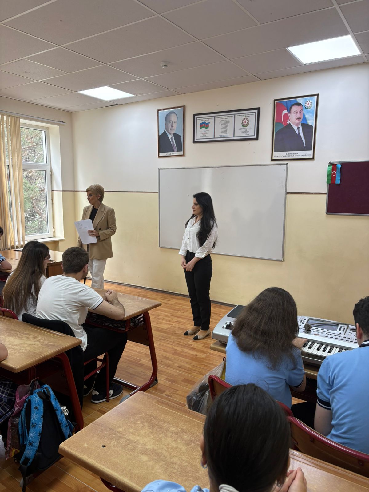 “İnsan Hüquqları Aylığı” çərçivəsində 5 nömrəli respublika xüsusi internat məktəbində monitorinq həyata keçirilib