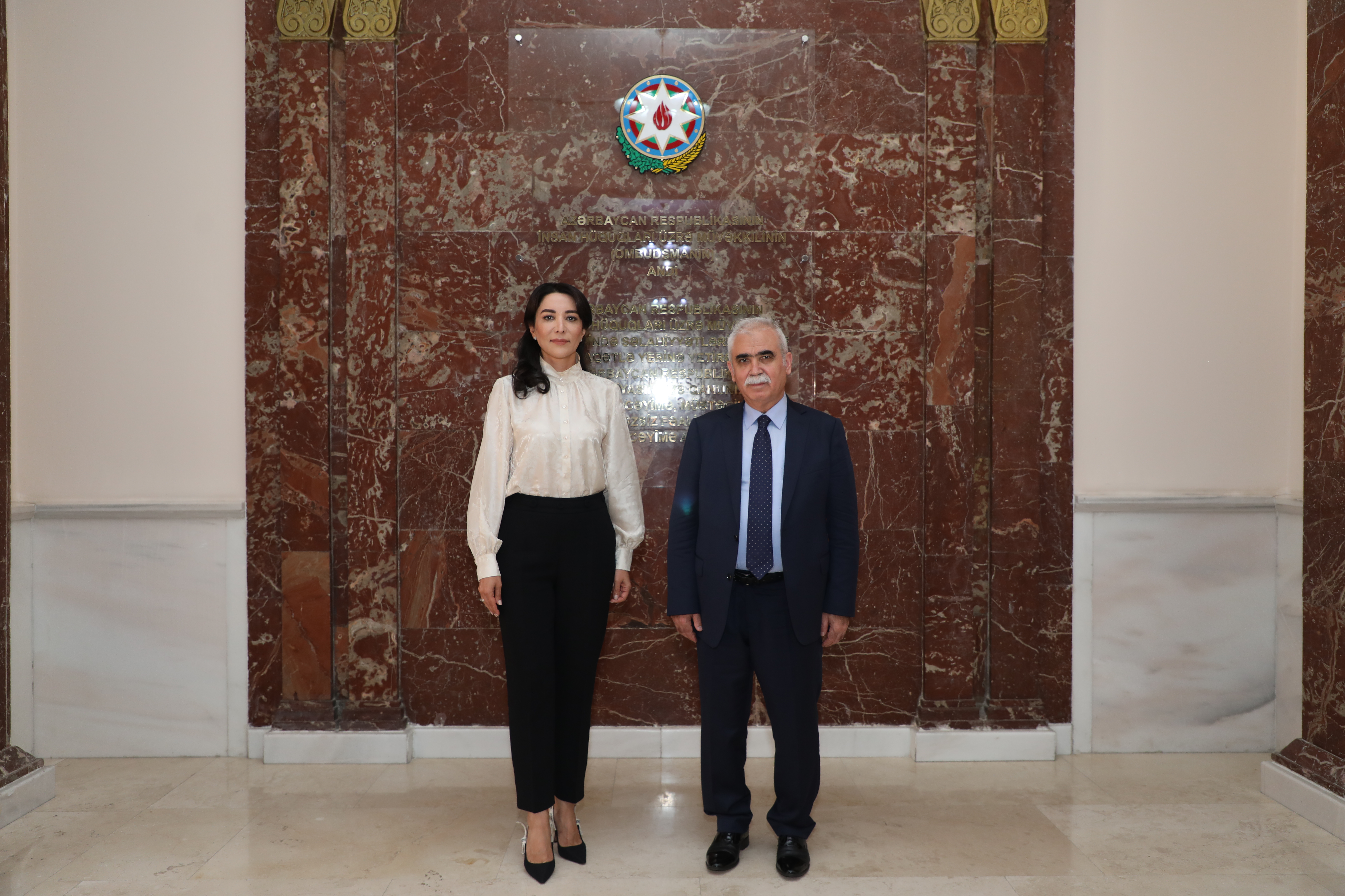 The Ombudsman Sabina Aliyeva held a meeting with the President of the Constitutional Court of Türkiye