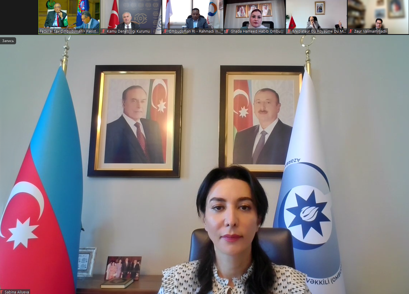 Azərbaycan Ombudsmanı İƏT Ombudsmanlar Assosiasiyasının İdarə Heyətinin növbəti iclasında iştirak edib