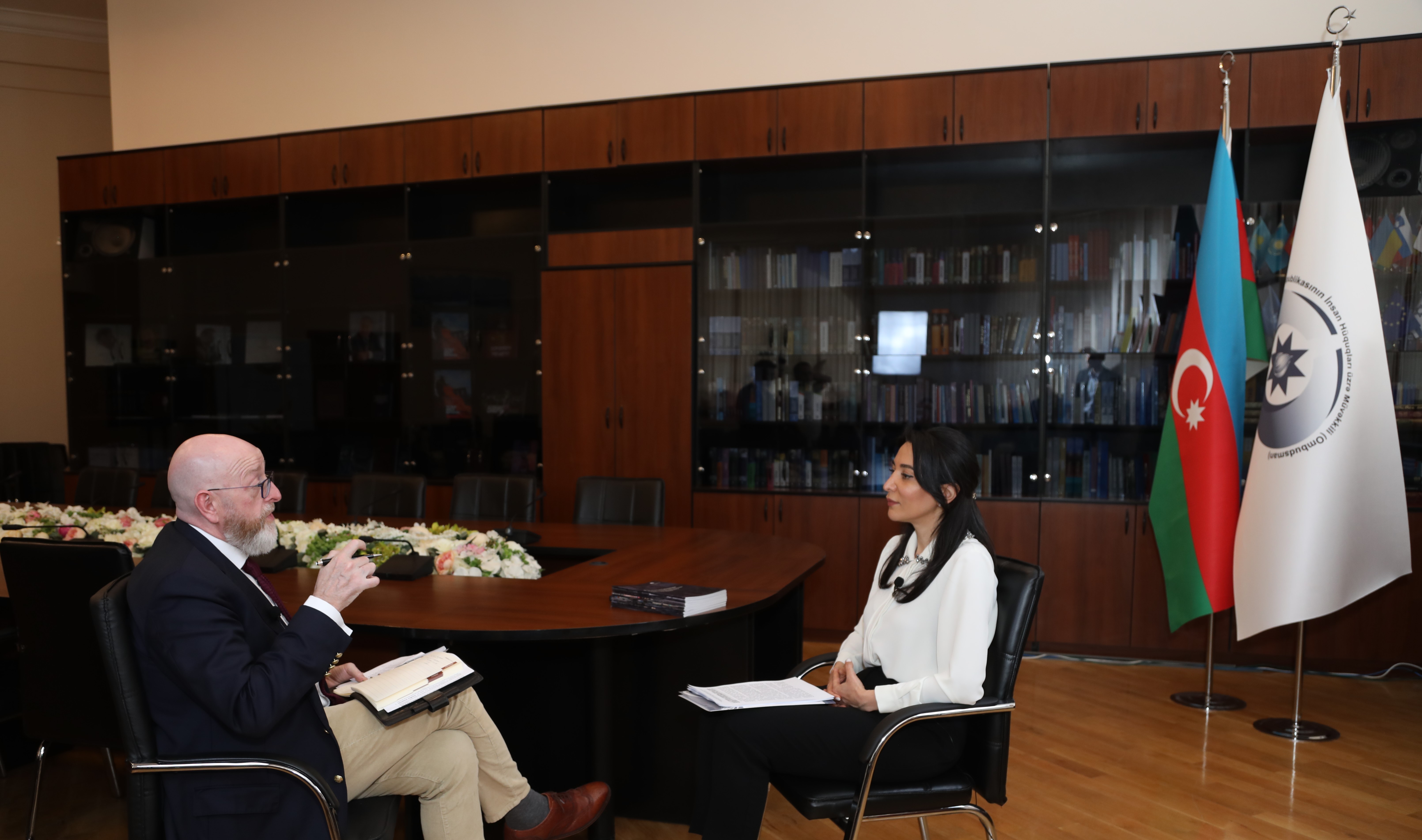 The Ombudsman gave an interview for the book “Revival of Karabakh: from Tragedy to Triumph”