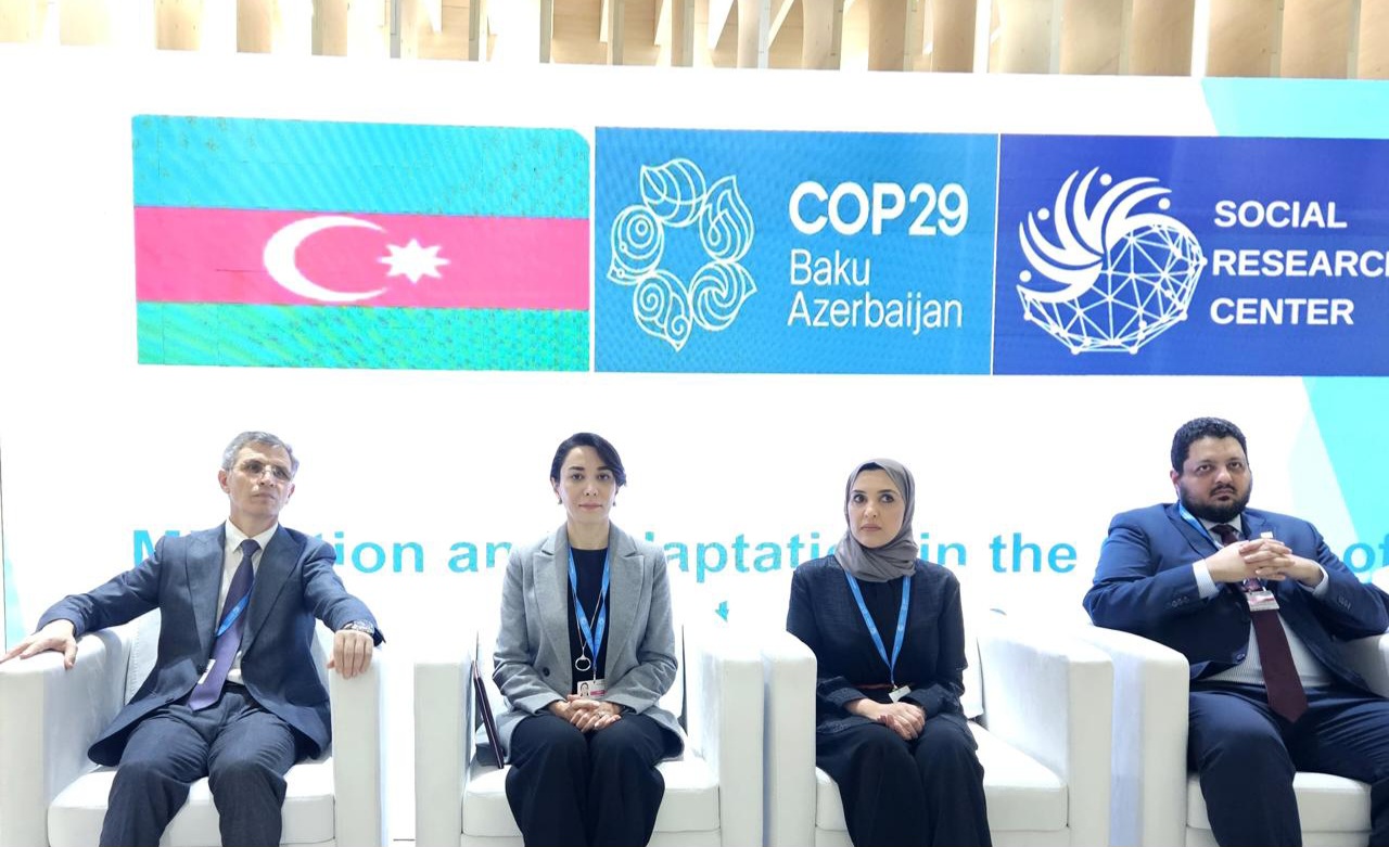 Ombudsman COP29 çərçivəsində iqlim dəyişikliyi və insan hüquqları üzrə panel müzakirədə iştirak edib